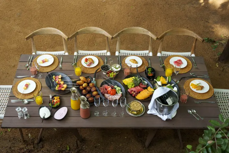 Breakfasts curated by our private chefs